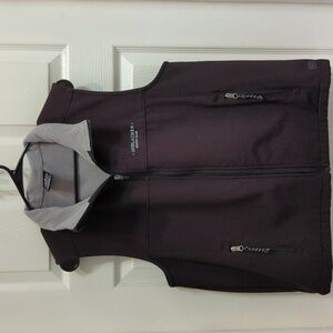 Charles River Apparel Men's Fleece Lined Zip Up Vest Size Medium